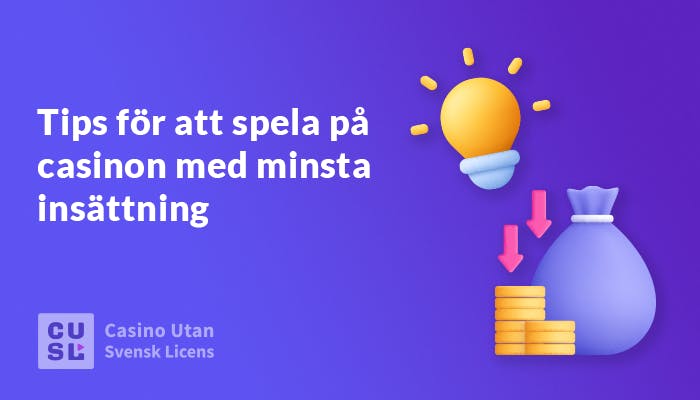 Utländska Casino med Låg Insättning - En Guide för Svenska Spelare